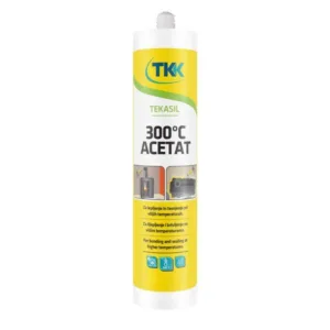50594 Tekasil 300°C Acetat C силиконовый герметик красный 300 мл.
