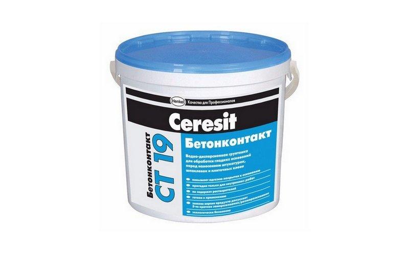 бетоноконтакт ceresit ct 19