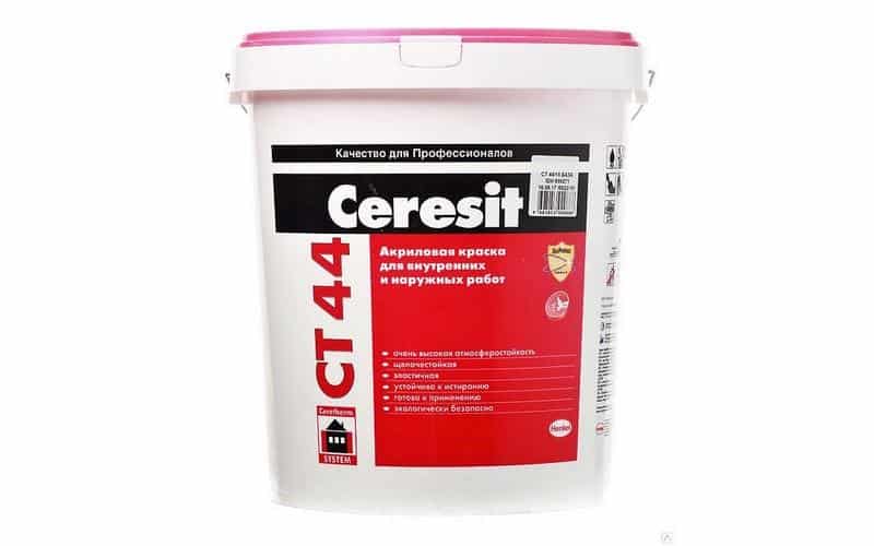 краска ceresit ct 44