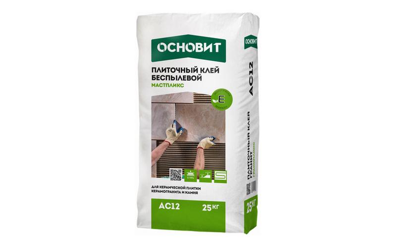 плиточный клей основит мастпликс AC12
