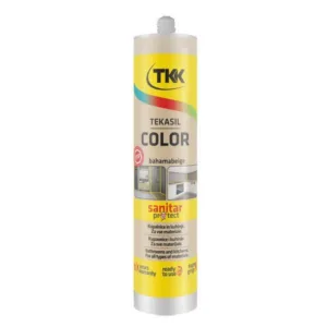 51679 Tekasil color силиконовый санитарный нейтральный герметик Карамель 300 мл.