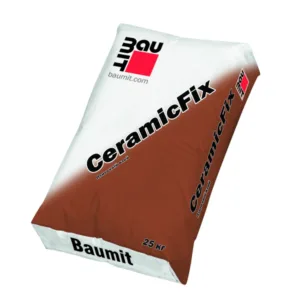 Тонкослойный эластичный плиточный клей Baumit Ceramicfix 25 кг