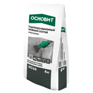 90489 Шовный гидроизоляционный состав ОСНОВИТ АКВАСКРИН HC66 (4 кг)
