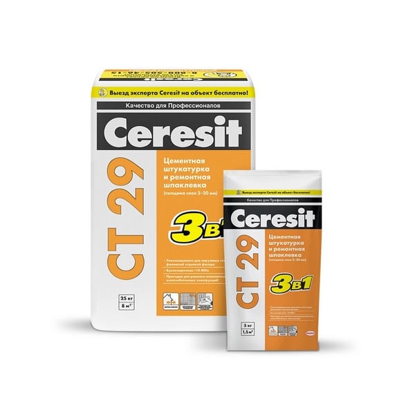 2092759 Ceresit CT 29/5 Штукатурка и ремонтная шпаклевка фольга Россия 1 ceresit-ct29