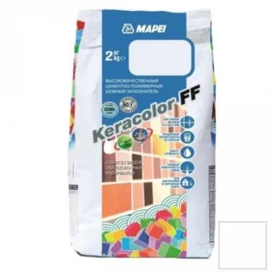 5QA010002A Mapei Keracolor FF шовный заполнитель на цементной основе №100 белый 2 кг.