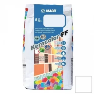 5QA010005A Mapei Keracolor FF шовный заполнитель на цементной основе №100 белый 5 кг.