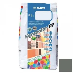 5QA011305A Mapei Keracolor FF шовный заполнитель на цементной основе №113 темно-серый 5 кг.