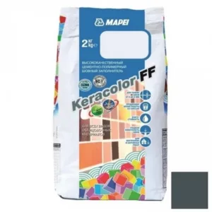 5QA011402A Mapei Keracolor FF шовный заполнитель на цементной основе №114 антрацит 2 кг.
