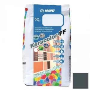 5QA011405A Mapei Keracolor FF шовный заполнитель на цементной основе №114 антрацит 5 кг.