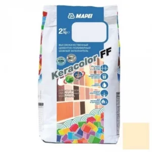 5QA013102A Mapei Keracolor FF шовный заполнитель на цементной основе №131 ванильный 2 кг.