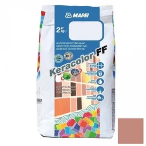 5QA014002A Mapei Keracolor FF шовный заполнитель на цементной основе №140 красный коралл 2 кг.