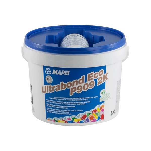 232210 Mapei Ultrabond Eco P909 2K двухкомпонентный полиуретановый клей коричневый 10 кг. 1 mapei-ultrabond-eco-p909-2k