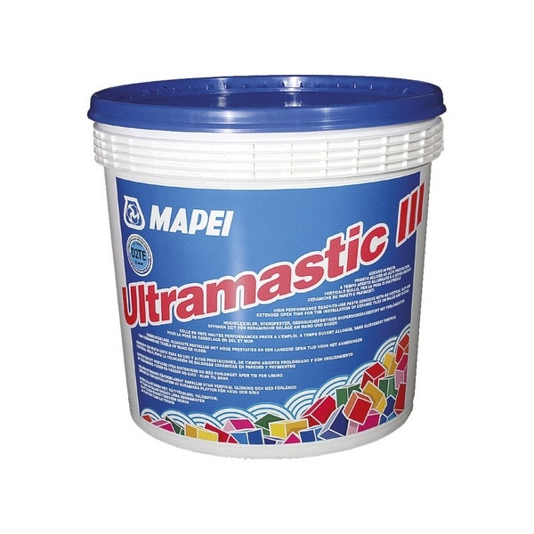 10312 Mapei Ultramastic улучшенный тиксотропный клей белый 12 кг. 1 mapei-ultramastic