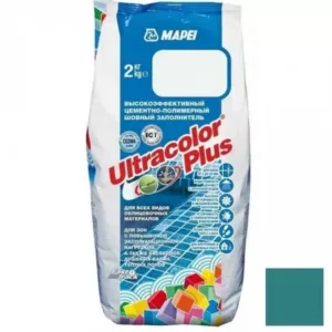 6017102A Mapei Ultracolor Plus шовный заполнитель на цементной основе №171 бирюзовый 2 кг.
