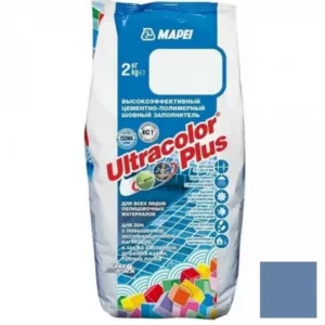 60172021A Mapei Ultracolor Plus шовный заполнитель на цементной основе №172 небесно-голубой 2 кг.