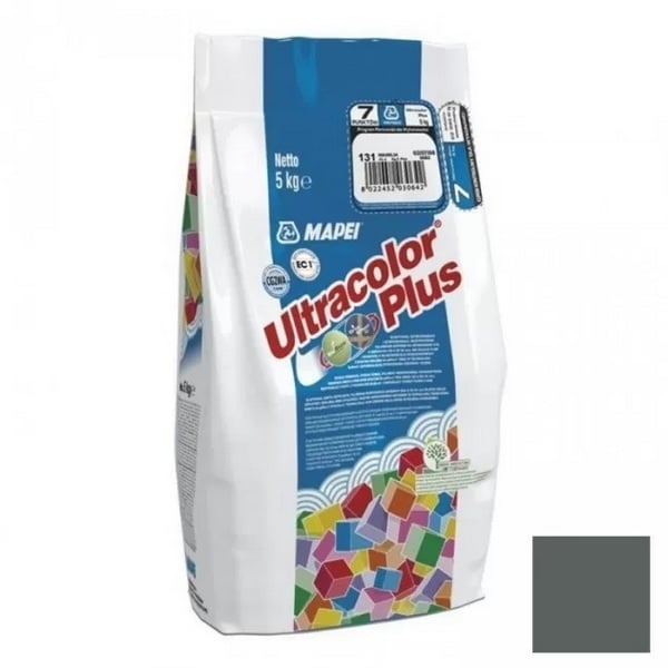 6017405A Mapei Ultracolor Plus шовный заполнитель на цементной основе №174 торнадо 5 кг. 1 mapei_ultracolor_plus_174_tornado_5kg