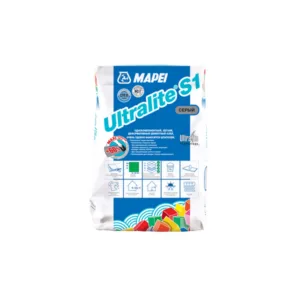 2428515 Mapei Ultralite S1 плиточный клей серый 15 кг.