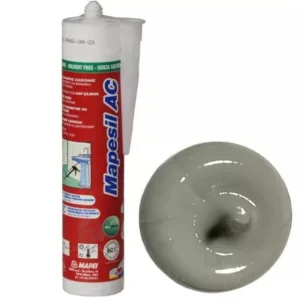 4811542IT Mapei Mapesil AC №115 Серая река силиконовый клей-герметик на уксусной основе 310 мл.