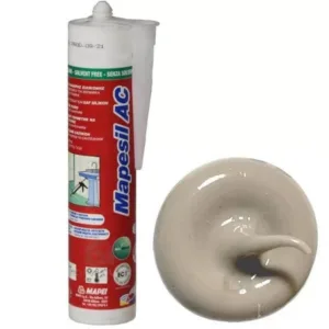 4813442IT Mapei Mapesil AC №134 Шелк силиконовый клей-герметик на уксусной основе 310 мл.