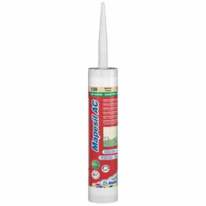 4813942IT Mapei Mapesil AC №139 Розовая пудра силиконовый клей-герметик на уксусной основе 310 мл.