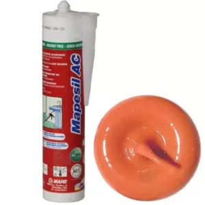 4814542IT Mapei Mapesil AC №145 Охра силиконовый клей-герметик на уксусной основе 310 мл.