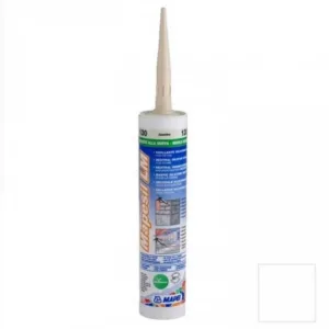 5810042 Mapei Mapesil LM №100 белый 310 мл нейтральный силиконовый герметик