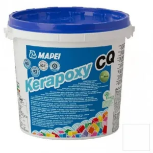 6310003 Mapei Kerapoxy CQ шовный заполнитель на эпоксидной основе №100 белая 3 кг.