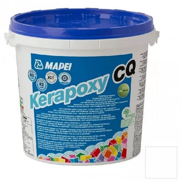 6310003 Mapei Kerapoxy CQ шовный заполнитель на эпоксидной основе №100 белая 3 кг. 1 mapei_kerapoxy_cq_belyi_100