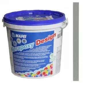 5K11503 Mapei Kerapoxy Design шовный заполнитель на эпоксидной основе №115 серая река 3 кг.