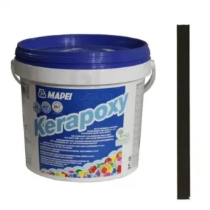 4512005 Mapei Kerapoxy шовный заполнитель на эпоксидной основе №120 черный 5 кг.