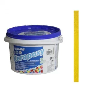 4515002 Mapei Kerapoxy шовный заполнитель на эпоксидной основе №150 желтый 2 кг.