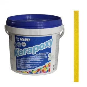 4515005 Mapei Kerapoxy шовный заполнитель на эпоксидной основе №150 желтый 5 кг.