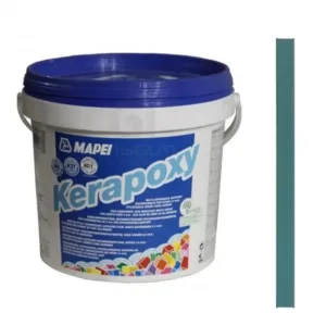 4517105 Mapei Kerapoxy шовный заполнитель на эпоксидной основе №171 бирюзовый 5 кг.