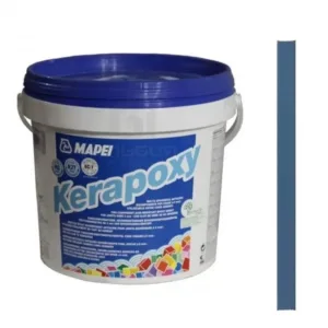 4517205 Mapei Kerapoxy шовный заполнитель на эпоксидной основе №172 небесно-голубой 5 кг.
