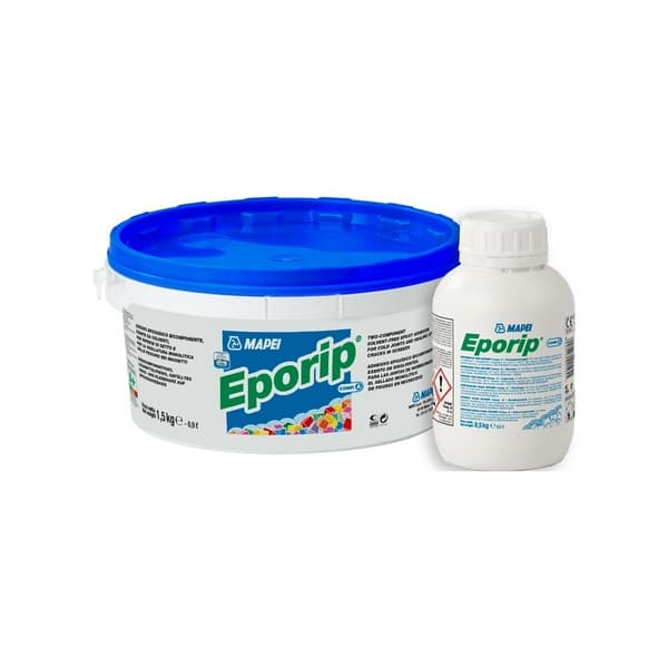 153102 Mapei Eporip/B двухкомпонентный эпоксидный клей 0,5кг.