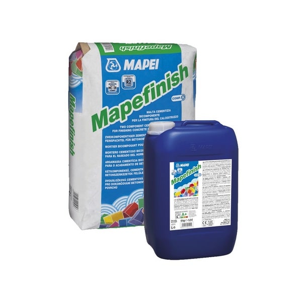 135106 Mapei Mapefinish B двухкомпонентный цементный состав 6 кг. 1 mapei-mapefinish