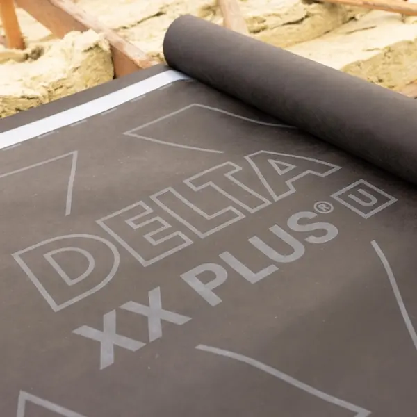 DELTA-XX Plus Universal универсальная диффузионная мембрана с монолитным функциональным слоем из TPU и двумя зонами проклейки 2 xx-universal-roll-min