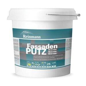 8300951 Штукатурка в/д REINMANN FassadenPutz R 2.0mm, NF, короед, 4kg, RF, шт