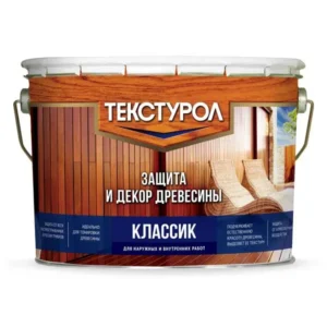 0013959 Текстурол Классик деревозащитное средство Акация 10л Л-С