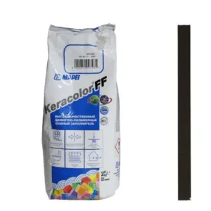 5QA012002A Mapei Keracolor FF шовный заполнитель на цементной основе №120 Черный 2 кг.