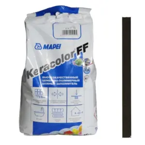 5QA012005A Mapei Keracolor FF шовный заполнитель на цементной основе №120 Черный 5 кг.