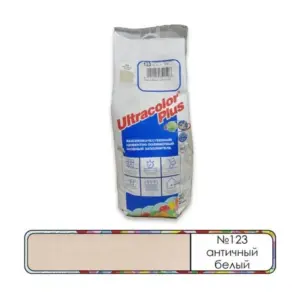 60012302A Mapei Ultracolor Plus шовный заполнитель на цементной основе №123 Античный белый 2 кг.