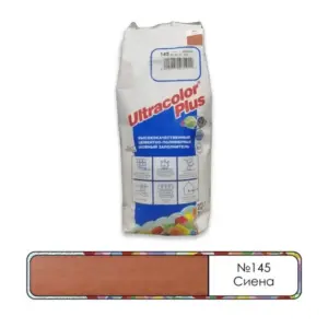 6014502A Mapei Ultracolor Plus шовный заполнитель на цементной основе №145 Сиена 2 кг.