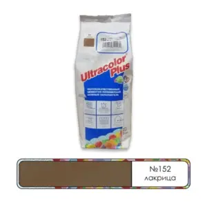 6015202A Mapei Ultracolor Plus шовный заполнитель на цементной основе №152 Лакрица 2 кг.