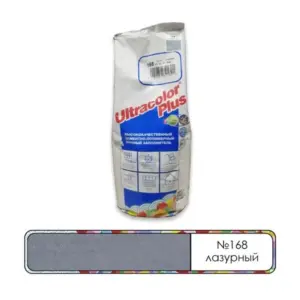60016802A Mapei Ultracolor Plus шовный заполнитель на цементной основе №168 Лазурный 2 кг.