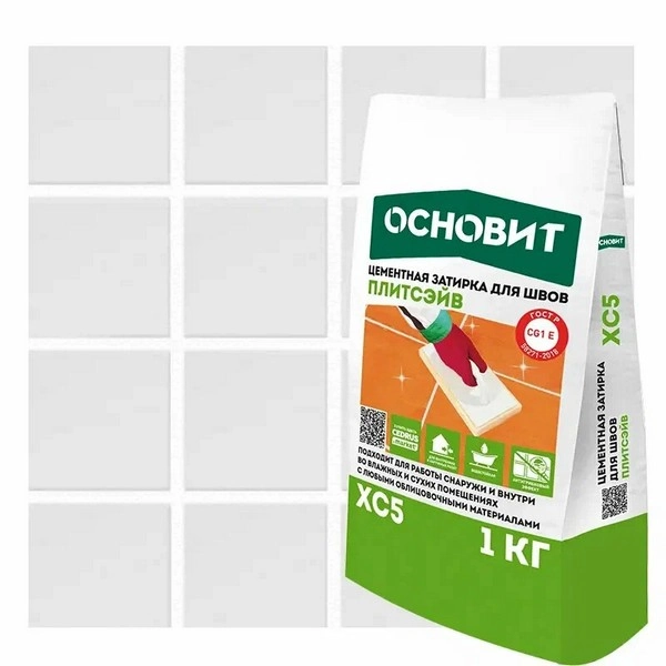 Затирка белая